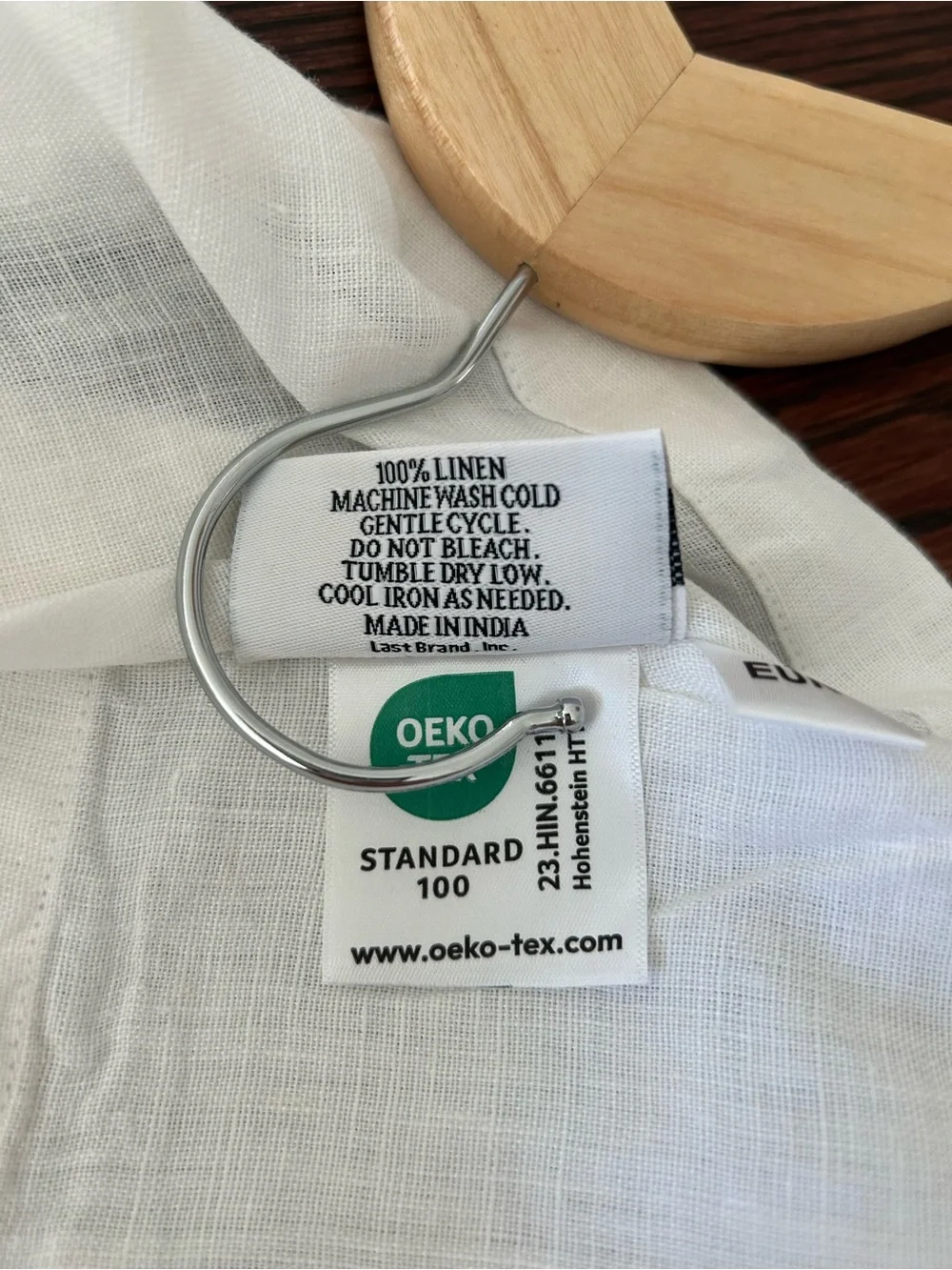 Quince Creamy White Linen Euro Sham- Soft Breathable Bedding NEW